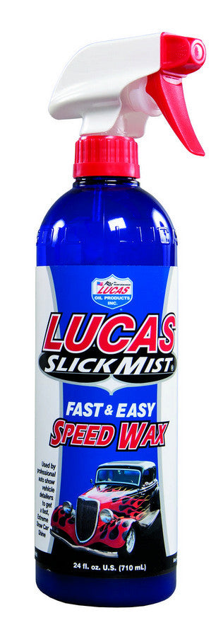 LUCAS OIL Slick Mist Exterior Speed Wax (24 Oz. Spray Bottle) LUC10160