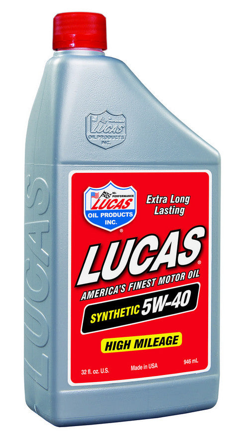 LUCAS OIL Synthetic API SP Plus SAE 5W40  Motor Oil (1 Qt. Bottle) LUC10189