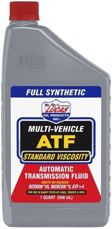 LUCAS OIL Synthetic Multi-Vehicle Automatic Transmission Fluid (1 Qt. Bottle) LUC10418