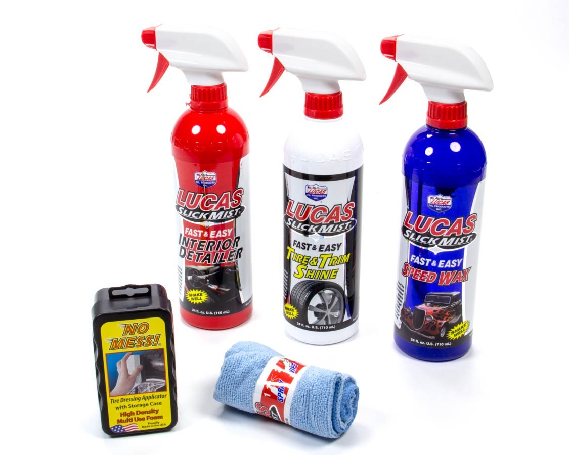 LUCAS OIL Slick Mist Car Care Detailing Kit LUC10558