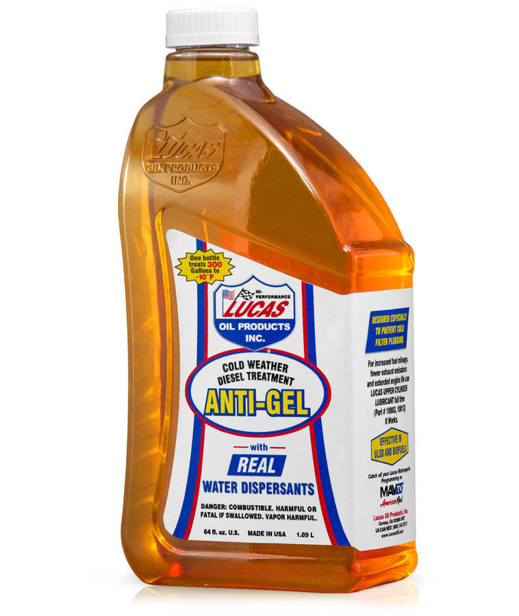 LUCAS OIL Anti-Gel Cold Weather Diesel Treatment (Half Gallon Bottle) LUC10866