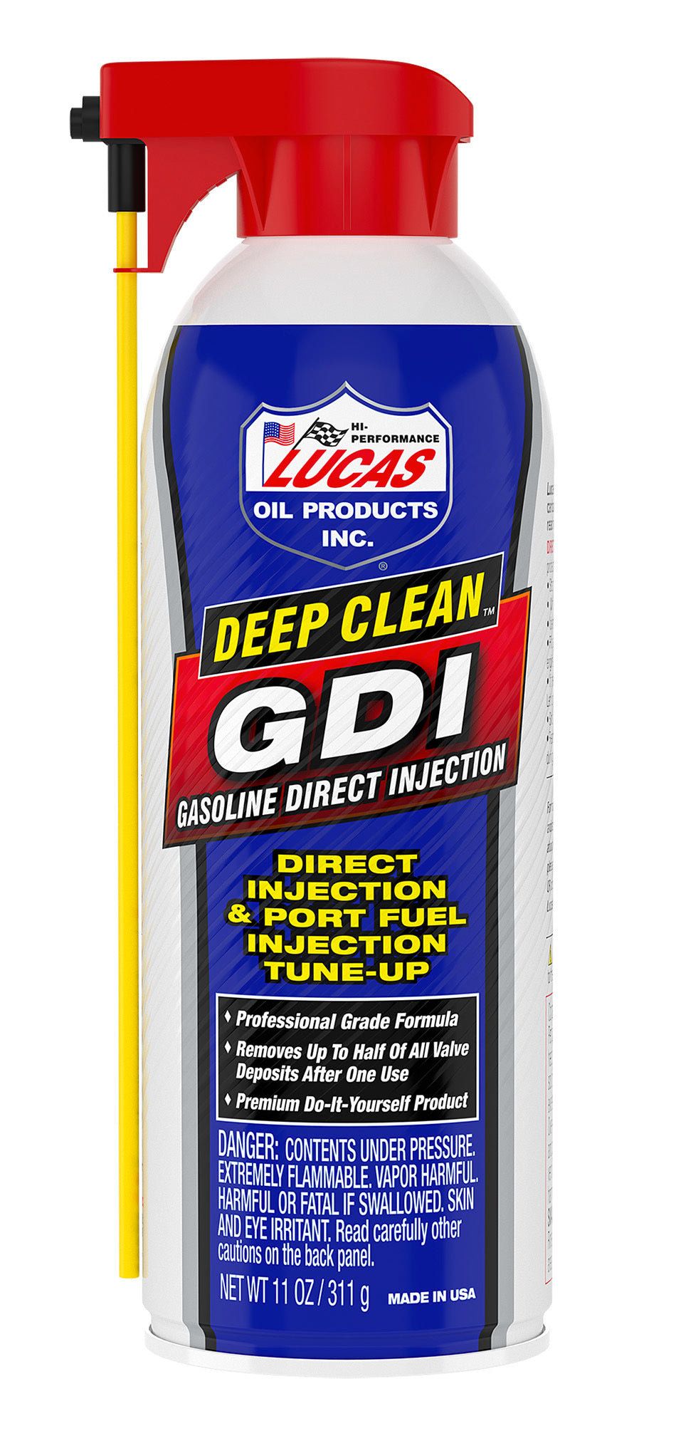 LUCAS OIL Deep Clean GDI Aerosol (11 Oz. Spray Can) LUC11096