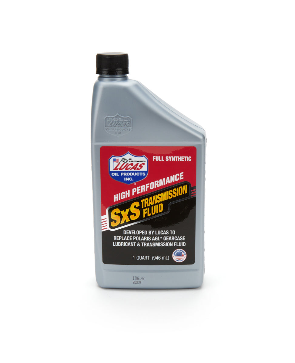 LUCAS OIL Synthetic SXS Transmission Fluid (1 Qt. Bottle) LUC11216