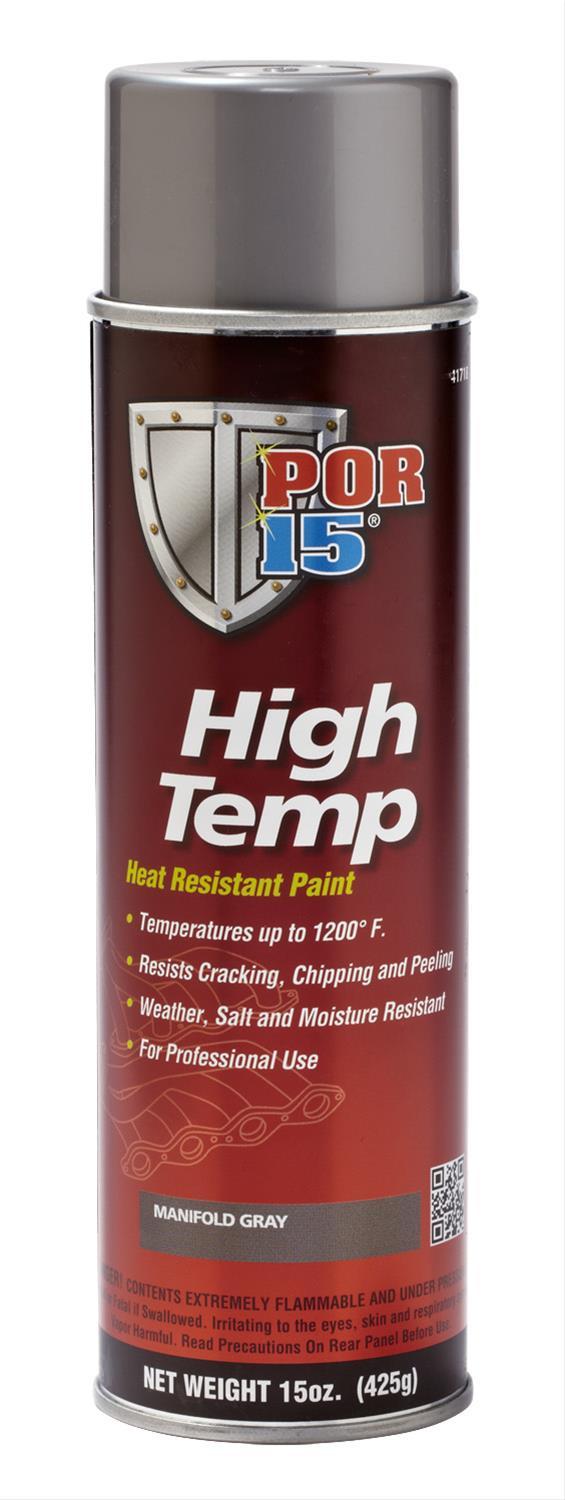 POR-15 High Temperature Factory Gray Paint Aerosol (15 Oz.) 44218