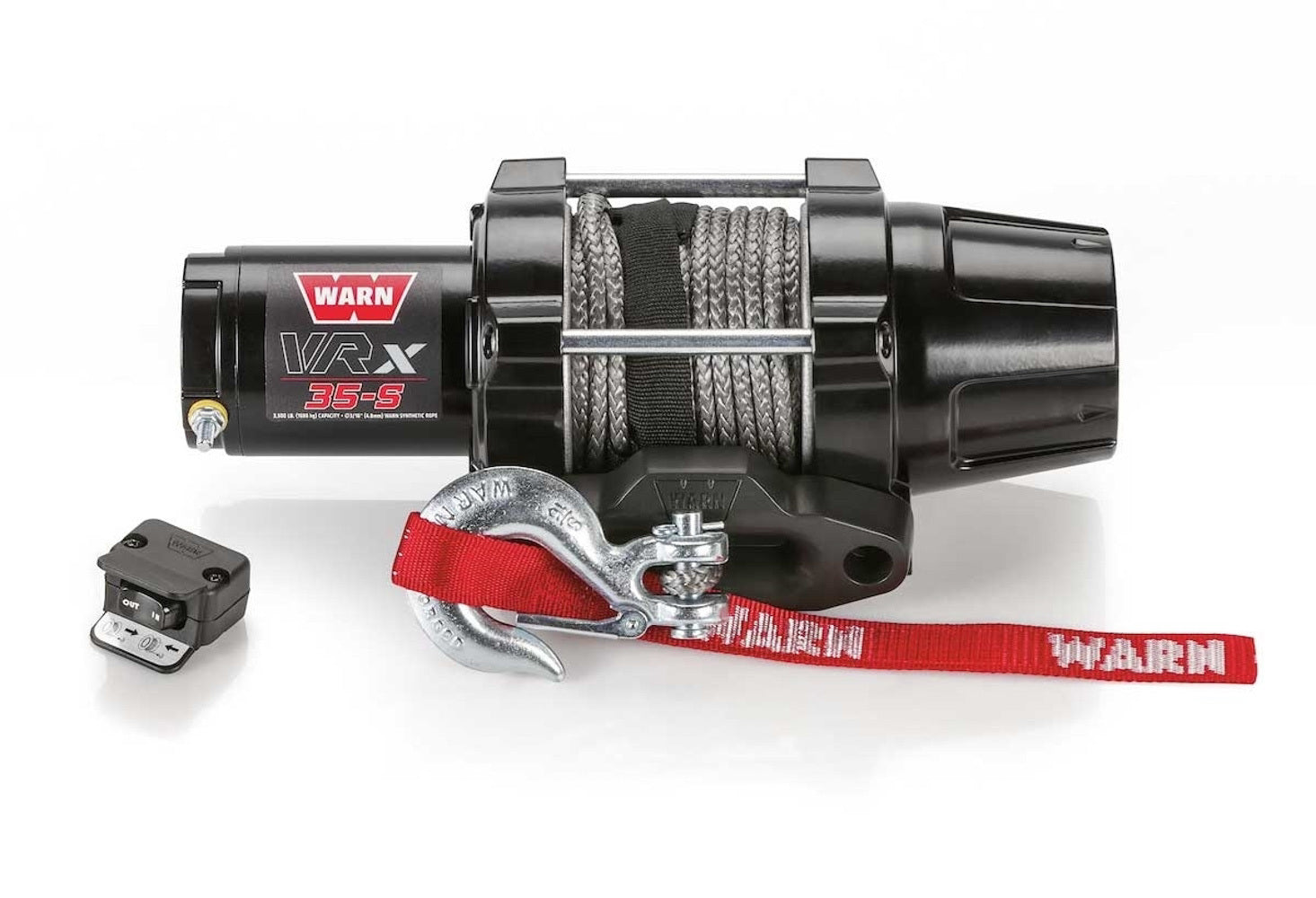 WARN VRX 35-S Winch 3500lb Synthetic Rope 101030