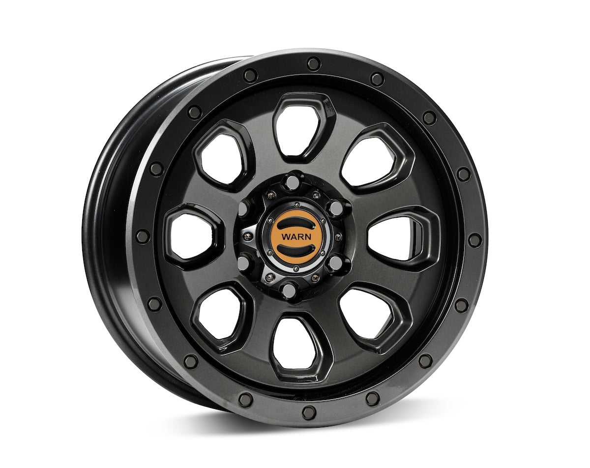 WARN Wheel 17x8.5 Moonsault Black 6x5.5/6x139.7mm 104485