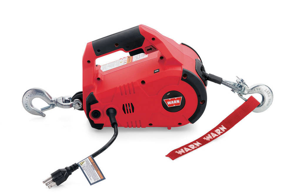 WARN PullzAll-120V AC Winch 1000lb Wire Rope 885001