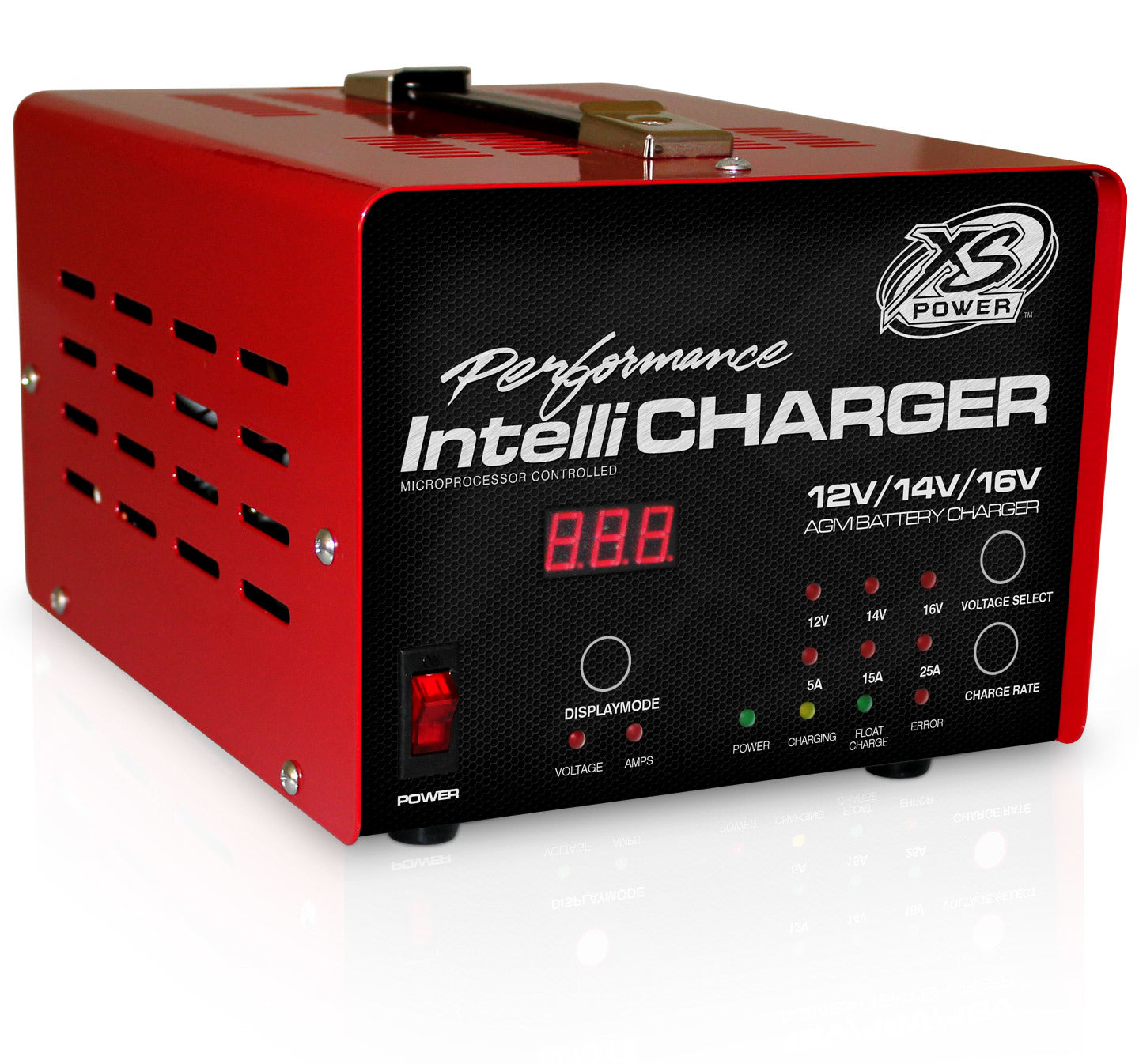 XS POWER BATTERY 12/16V Battery Charger Intellicharger Series