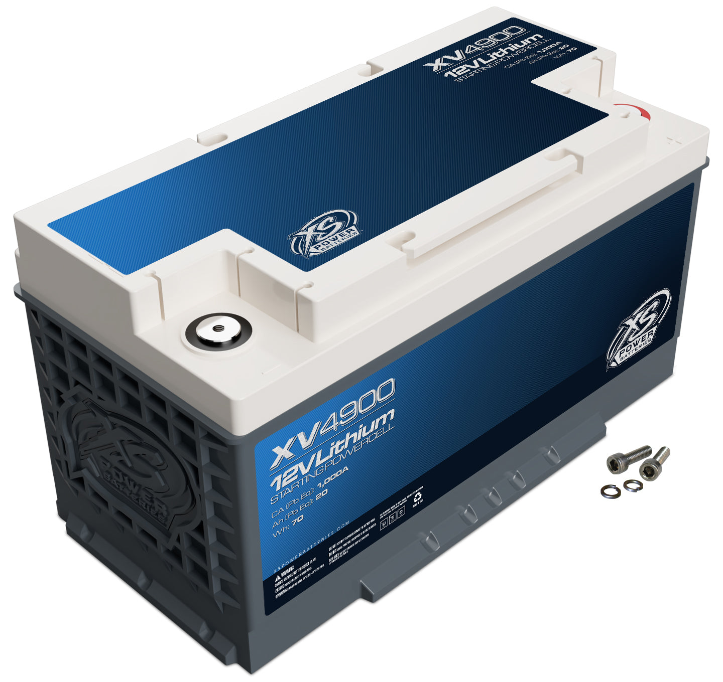 XS POWER BATTERY Lithium Titan8 XV Series 12 Volt Battery 1000 CA