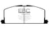 EBC 83-86 Toyota Camry 2.0 Redstuff Front Brake Pads