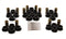 Energy Suspension 87-92 Toyota Supra Black Rear Control Arm Bushing Set