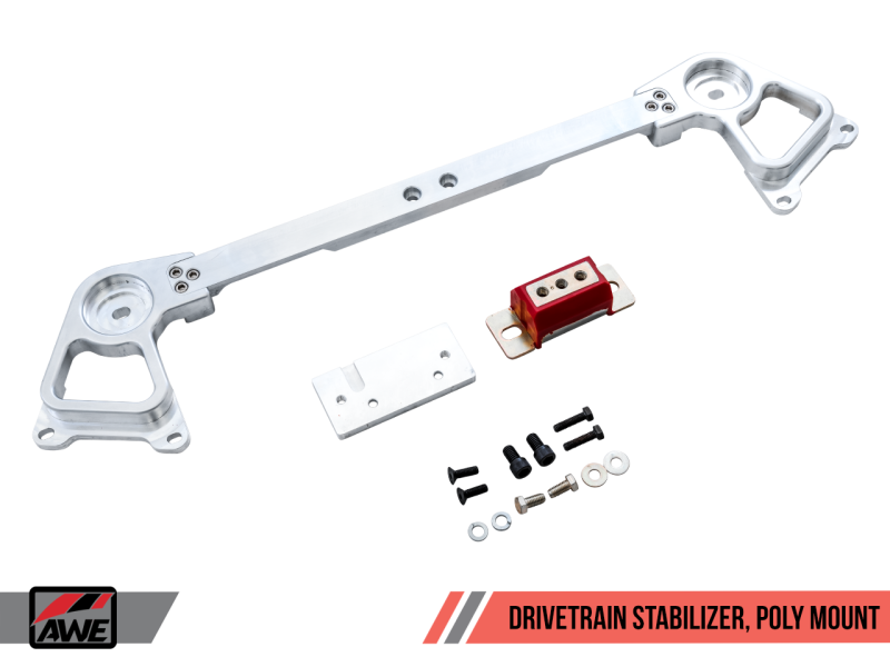 AWE Tuning Drivetrain Stabilizer with Poly Mount, for Manual Transmission 2210-11010