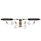 Skyjacker 2018 Jeep Wrangler JL - Black Dual Steering Damper Kit