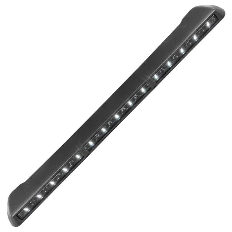 ORACLE Lighting Integrated Windshield Roof Carbonized Grey LED Light Bar System 5888-023-MF