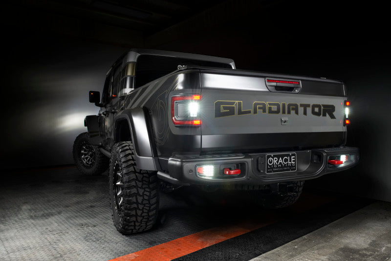 ORACLE Lighting Rear Bumper LED Reverse Lights for Jeep Gladiator JT - 6000K 5878-504
