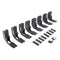 Go Rhino 19-20 Chevrolet Silverado 1500 Brackets for RB Running Boards