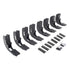 Go Rhino 19-20 Chevrolet Silverado 1500 Brackets for RB Running Boards