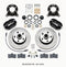 Wilwood Forged Dynalite-M Front Kit 11.30in 1 PC Rotor&Hub 1965-1969 Mustang Disc & Drum Spindle