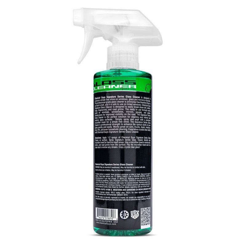 Chemical Guys Signature Series Glass Cleaner - Ammonia Free (Set of 6 x 16 Oz.) CLD_202_16