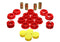 Energy Suspension 02-04 Acura RSX (includes Type S) Red Rear Control Arm Bushing Set