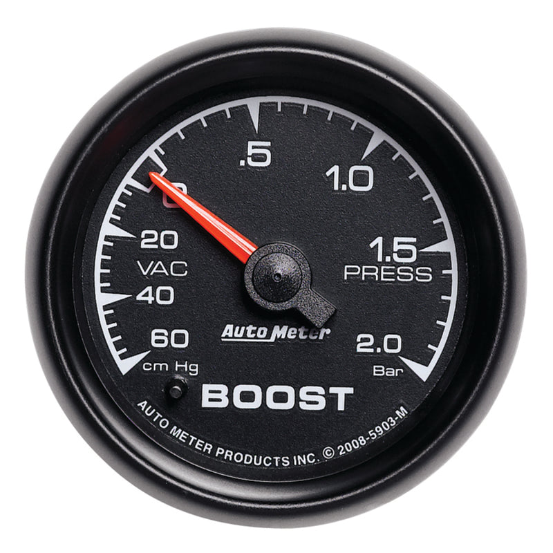 Autometer ES 2-1/16" 30 IN HG/30 PSI Mechanical Boost/Vacuum Gauge - 5903