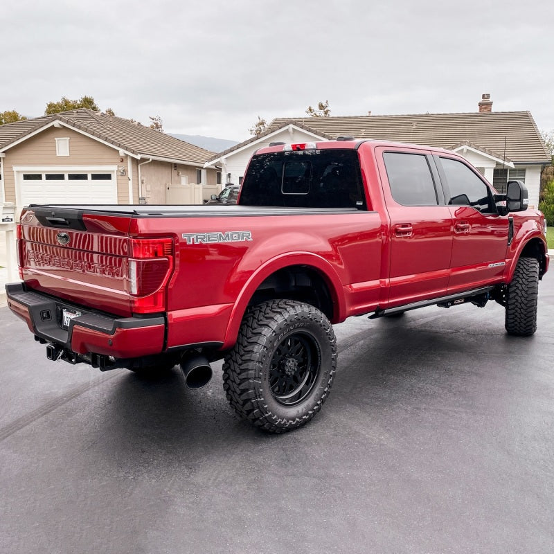 Banks Power Monster Exhaust System - Single Exhaust w/ Black Tip for 2017 Ford 6.7L 5" 49795-B