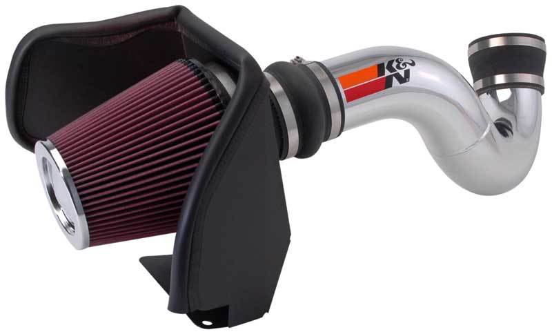 K&N Performance Cold Air Intake - High Flow for 05 Chevy/GMC PickUp & SUV V8-4.8/5.3/6.0L 77-3050KP