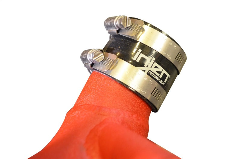 Injen Wrinkle Red SP Short Ram Cold Air Intake For 18-23 KIA Stinger V6-3.3L Twin Turbo - SP1350WR