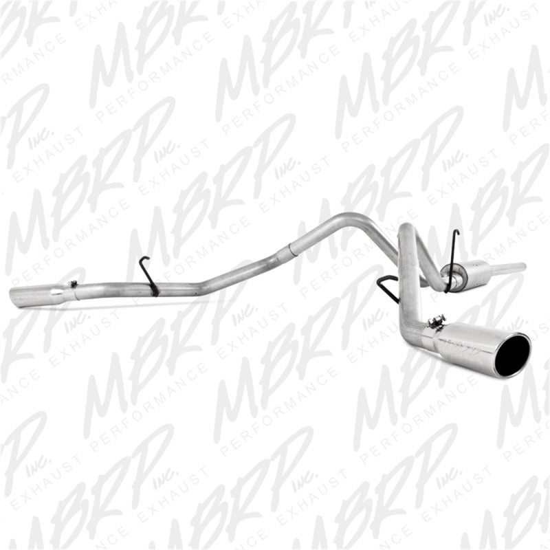 MBRP 2.5" Cat Back, Dual Split Side AL, 06-08 Dodge Ram Hemi 1500 5.7L SC/CC-SB S5128AL