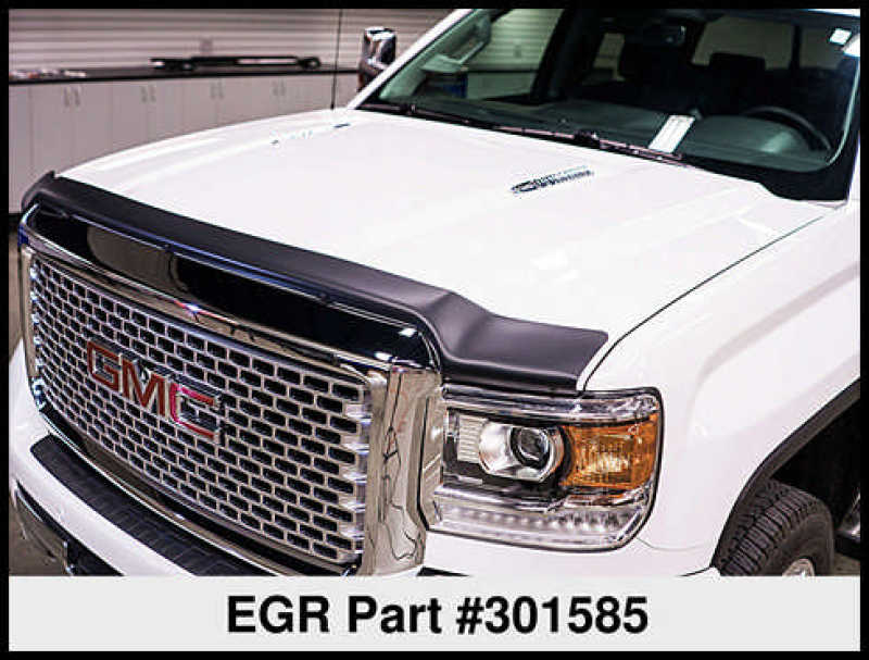 EGR 14+ GMC Sierra Superguard Hood Shield - Matte (301585)