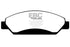 EBC 07 Cadillac Escalade 6.2 2WD Greenstuff Front Brake Pads