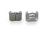 EBC Racing 05-08 Audi RS4 (B7) RP-1 Race Rear Brake Pads