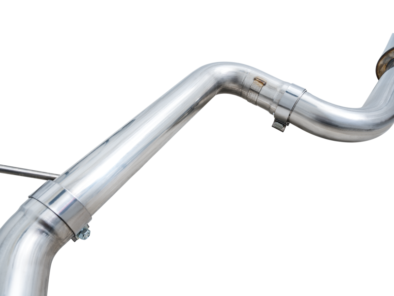 AWE Tuning Track Edition Exhaust - Chrome Silver Tips for 2022 VW GTI MK8 3020-32658