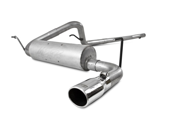 MBRP 2.5"Cat Back Single Rear Exit AL Exhaust For 12-18 Jeep Wrangler/Rubicon 3.6L 2dr/4dr S5526AL