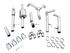 AWE Tuning 0FG Catback Split Rear Exit Quad Chrome Tips for 4th Gen GM 1500 5.3L 3015-42201