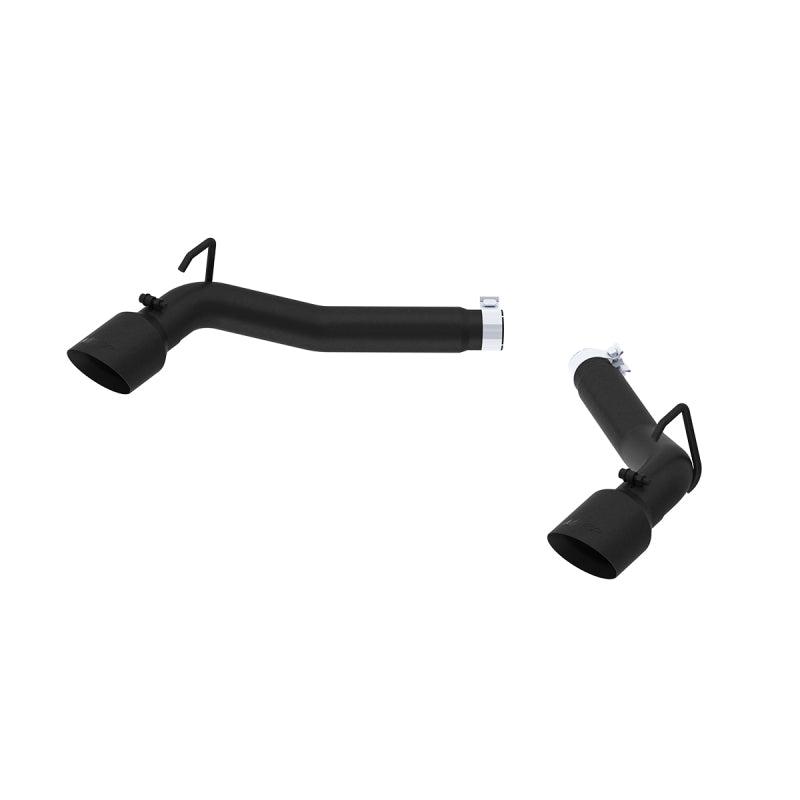 MBRP V6 3.6L 3" Black Coated Axle Back Muffler Delete For 10-15 Chevrolet Camaro - S7021BLK