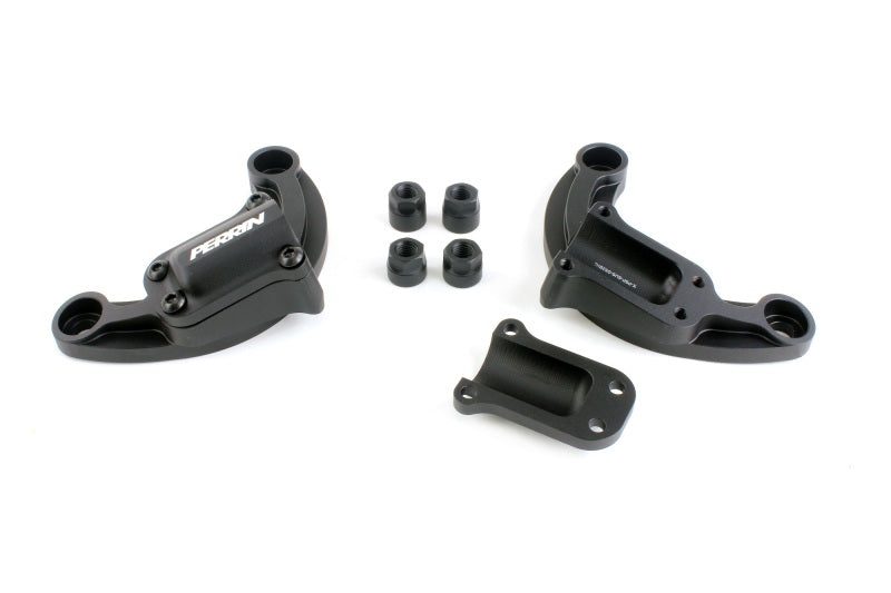 Perrin 2022 Subaru WRX Strut Brace w/ Billet Feet - Red
