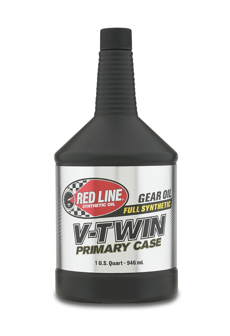Red Line V-Twin Primary Case Oil (Set of 12 x 1 Qt. Bottle) 42904