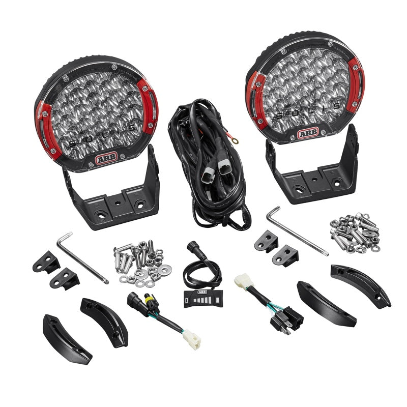 ARB Intensity SOLIS 36 2 Spot Driving Light Kit With Loom SJB36SKIT