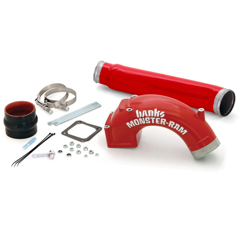 Banks Power 3.5" Red Monster-Ram Intake w/Boost Tube for 98-02 Dodge 5.9L CUMMINS 42764