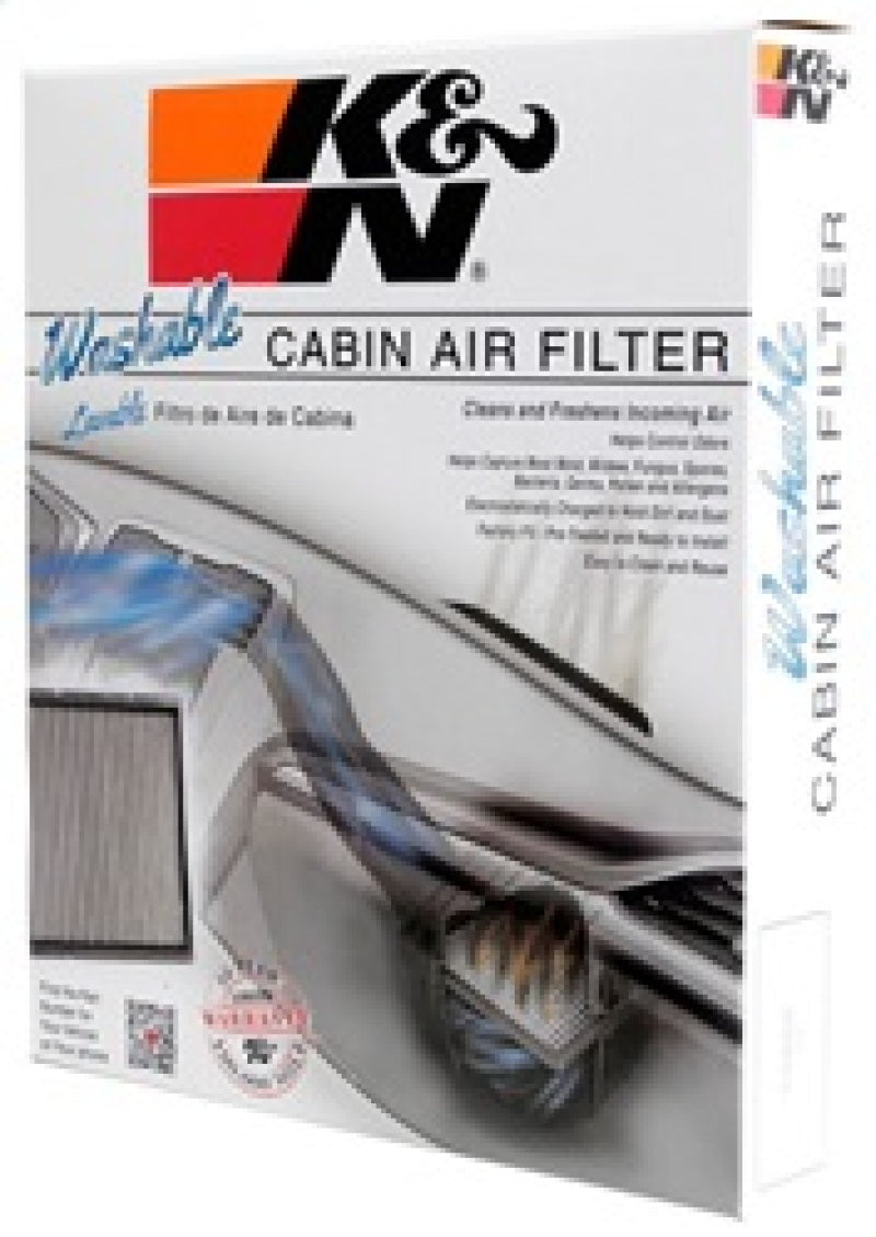 K&N Lifetime Washable Cabin Air Filter for 05-14 VW Jetta 2.5L 2.0L / EOS VF3013