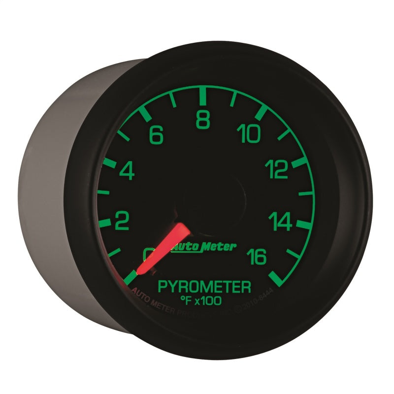 Autometer Ford Factory Match 2-1/16" Stepper Motor 0-1600°F Pyrometer Gauge - 8444