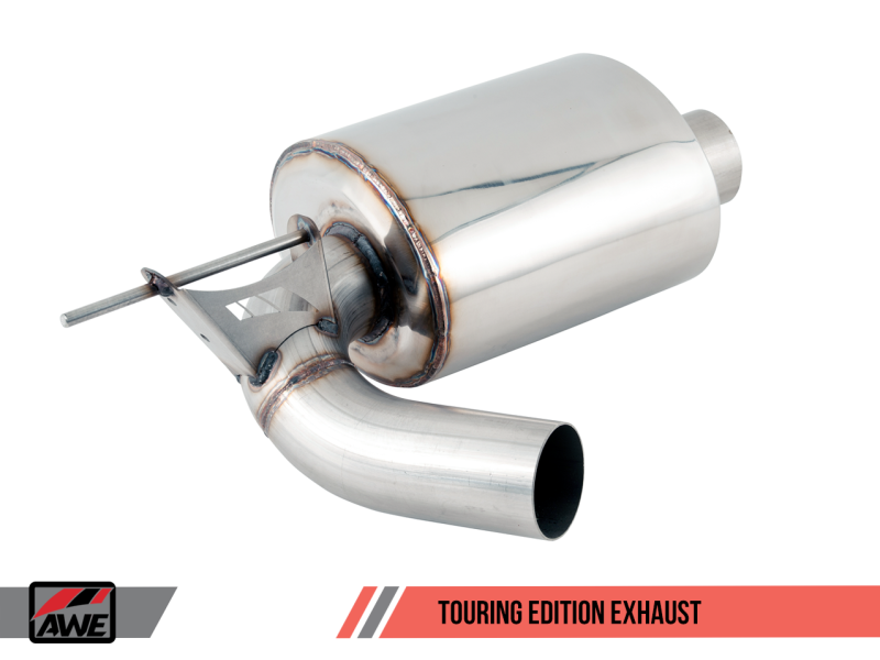 AWE Tuning Touring Edition Axle-back Exhaust for BMWF22 M235i/M240i-102mmDiamond Black Tips 3010-33034