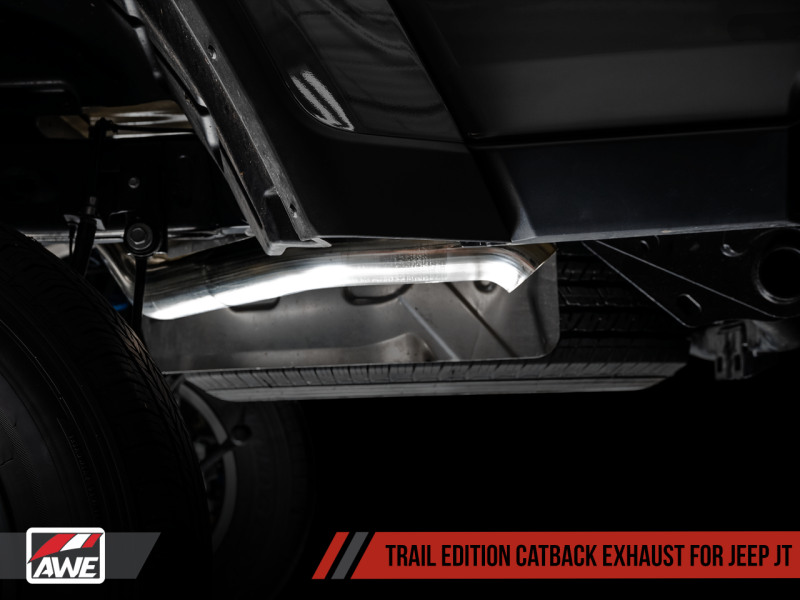 AWE Tuning Trail Edition Cat-Back Exhaust For 20-21 Jeep Gladiator JT 3.6L 3015-21001