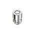 McGard Wheel Lock Nut Set - 4pk. (Cone Seat) M12X1.5 / 19mm & 21mm Dual Hex / 1.28in. L - Chrome