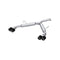 MBRP 2.5" Axle-Back Dual Split Rear w/Quad Carbon Tips For 22-24 Kia Forte GT 1.6L Turbo - S47113CF