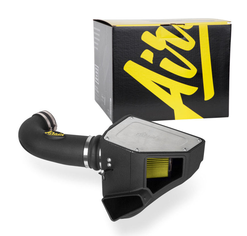 Airaid 16-20 Chevrolet Camaro SS V8-6.2L Performance Air Intake System (Oiled/Yellow Filter)