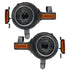 ORACLE Lighting Oculus BI-LED Projector Headlights - Amber for 2021+ Ford Bronco 5886-005
