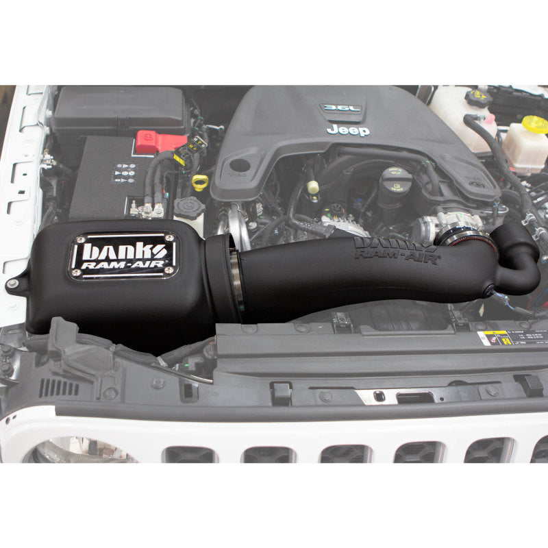 Banks Power Ram-Air Intake System Dry Oiled Filter Set for 18-20 Jeep 3.6L Wrangler (JL) 41843-D