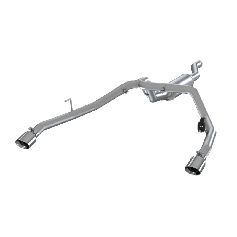 MBRP 2.5" Dual Rear Exit Cat Back AL Exhaust For 20-24 Jeep Gladiator 3.6L - S5538AL